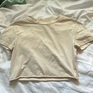 Cropped t-shirt